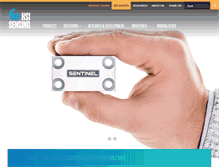 Tablet Screenshot of hsisensing.com